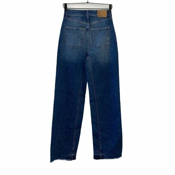 Free People We The Free Straight Jeans Blue 26 - Picture 3 of 8
